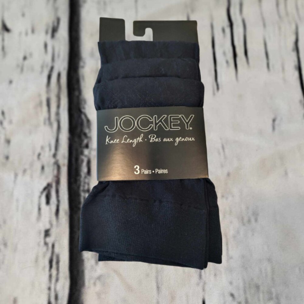 New 3 Pair Jockey Knee Bas | Canadian Navy